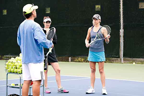 adult tennis lessons