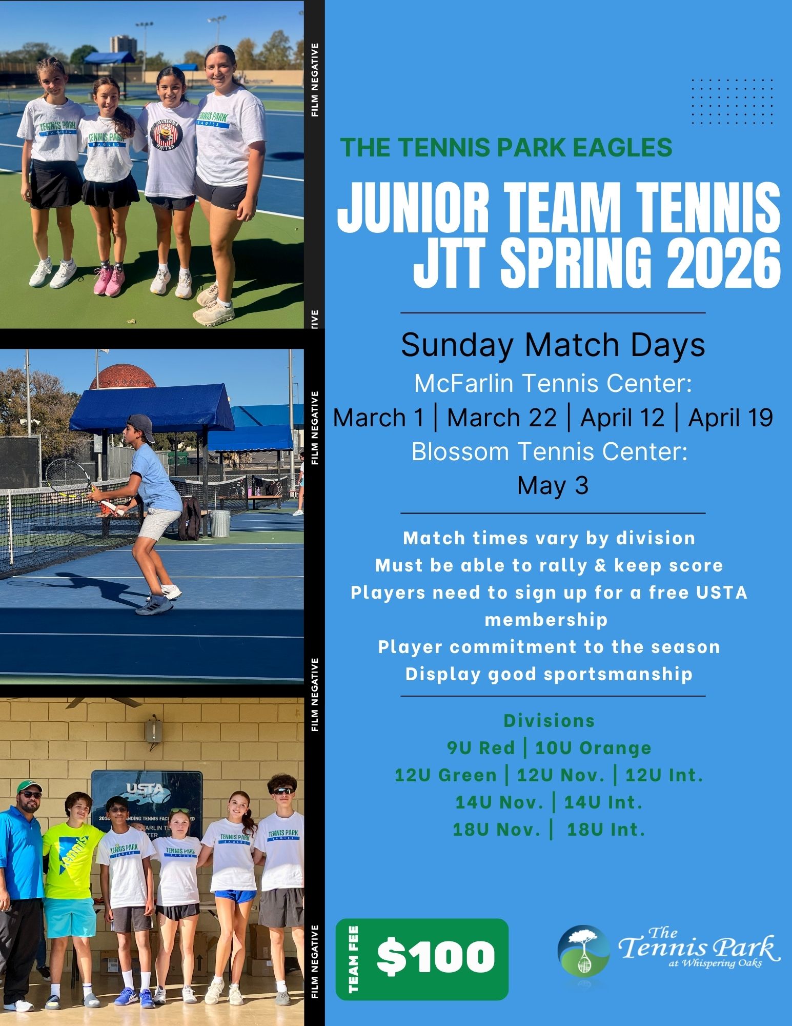 junior tennis tournament